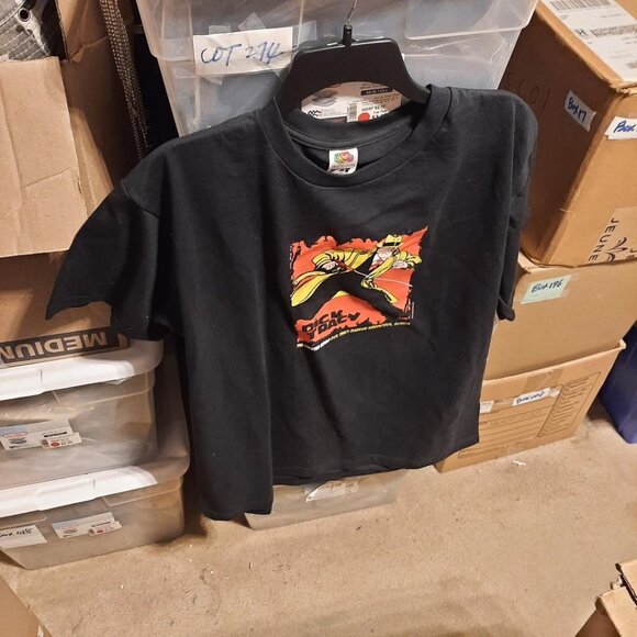 NEW! Vintage Dick Tracy Shirt By Chester Gould Dick Tracy Museum WoodstockIL SzL - Picture 1 of 9